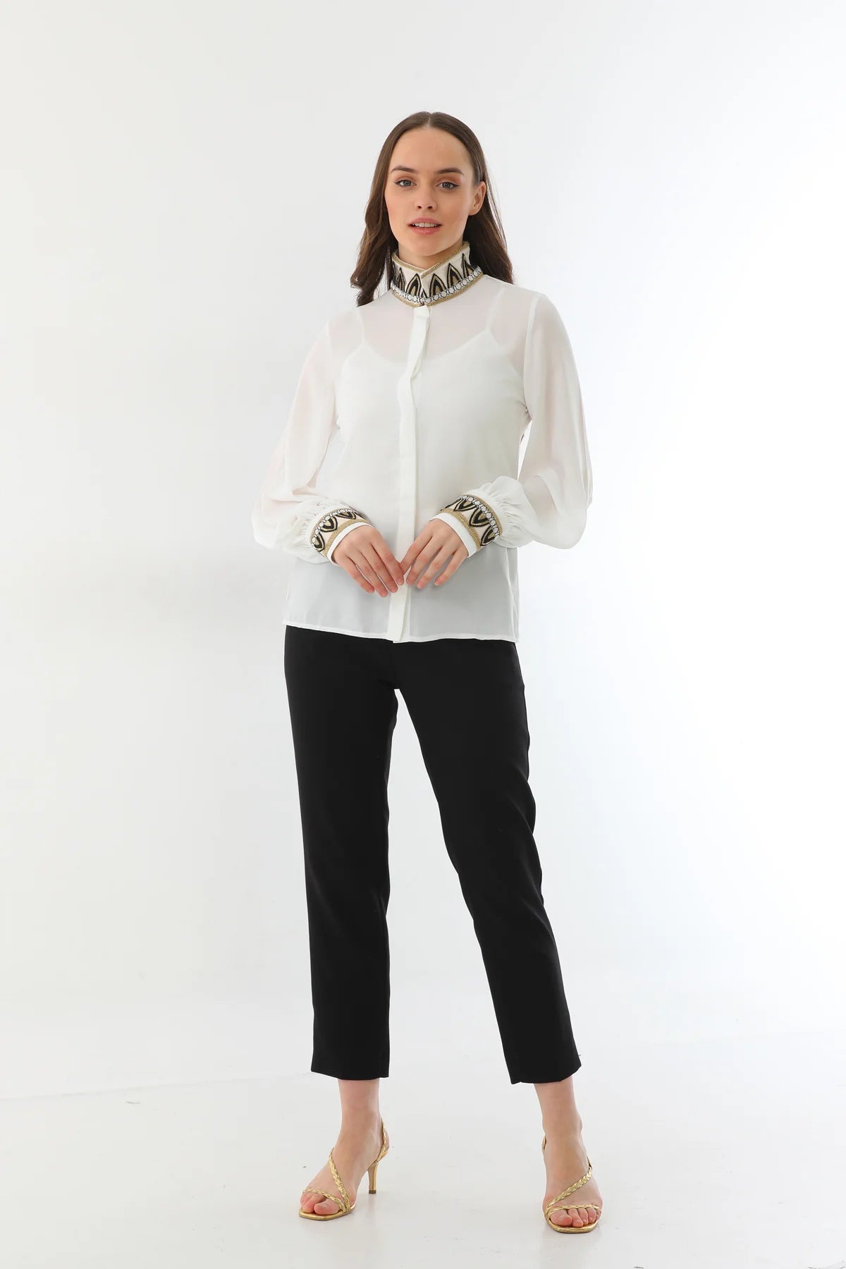 SRP Madison Blouse Ecru