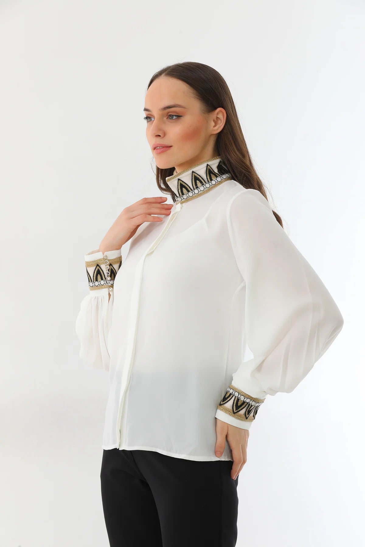 SRP Madison Blouse Ecru