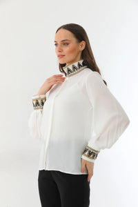 SRP Madison Blouse Ecru