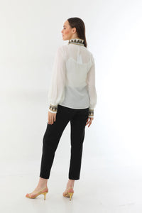 SRP Madison Blouse Ecru
