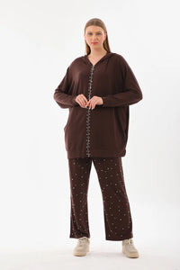 Invee 6938 2 Piece Set Brown
