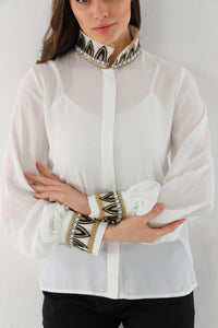 SRP Madison Blouse Ecru