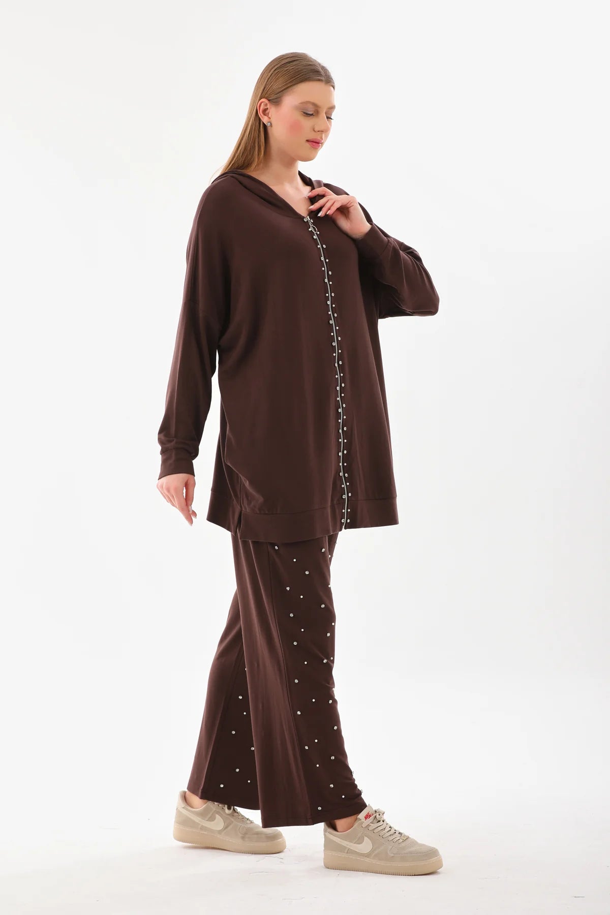 Invee 6938 2 Piece Set Brown