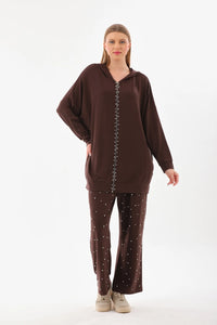 Invee 6938 2 Piece Set Brown