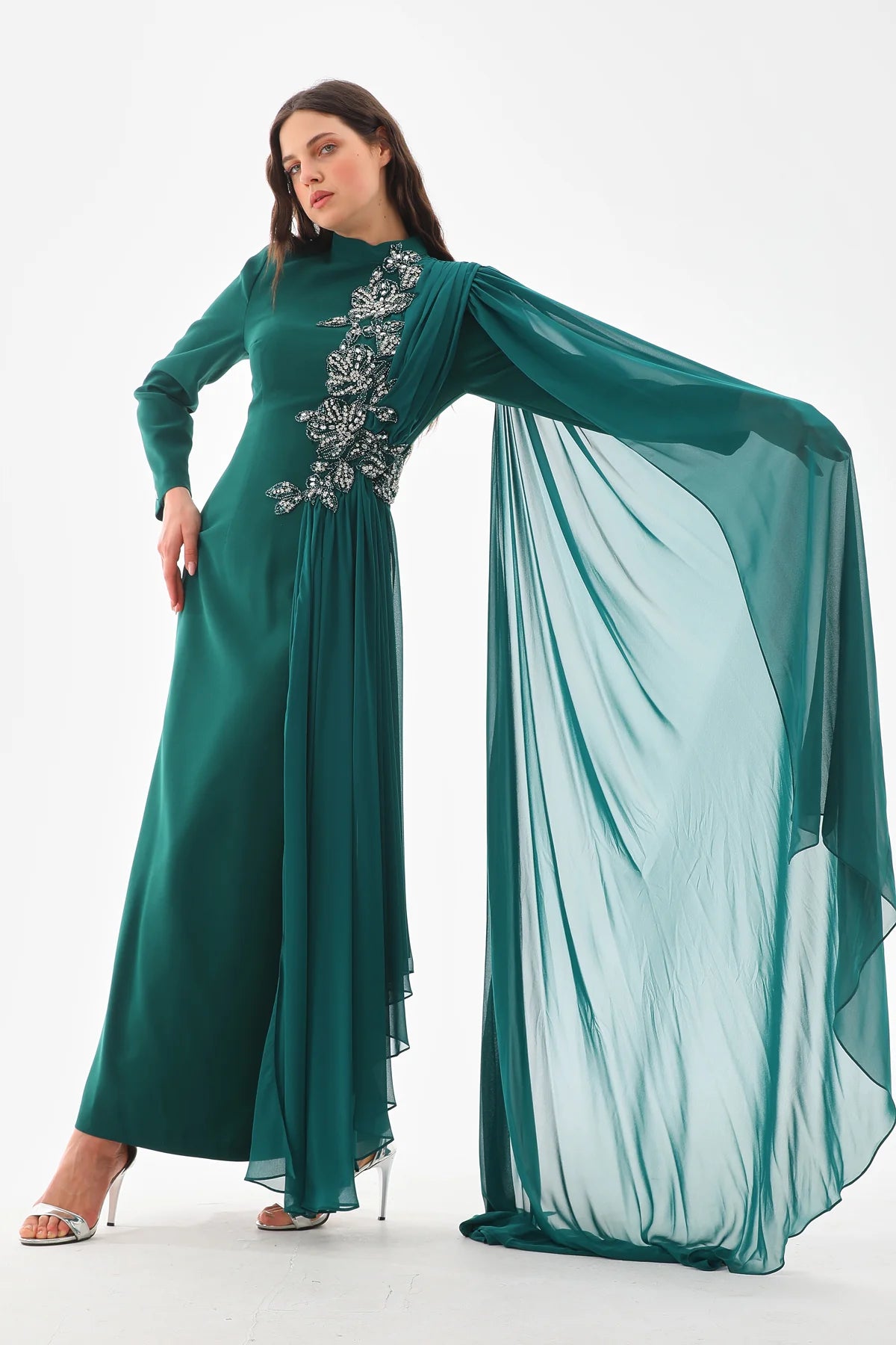 S&D Caponlly Dress Emerald