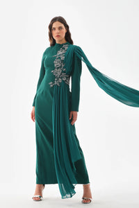 S&D Caponlly Dress Emerald