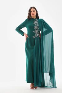S&D Caponlly Dress Emerald