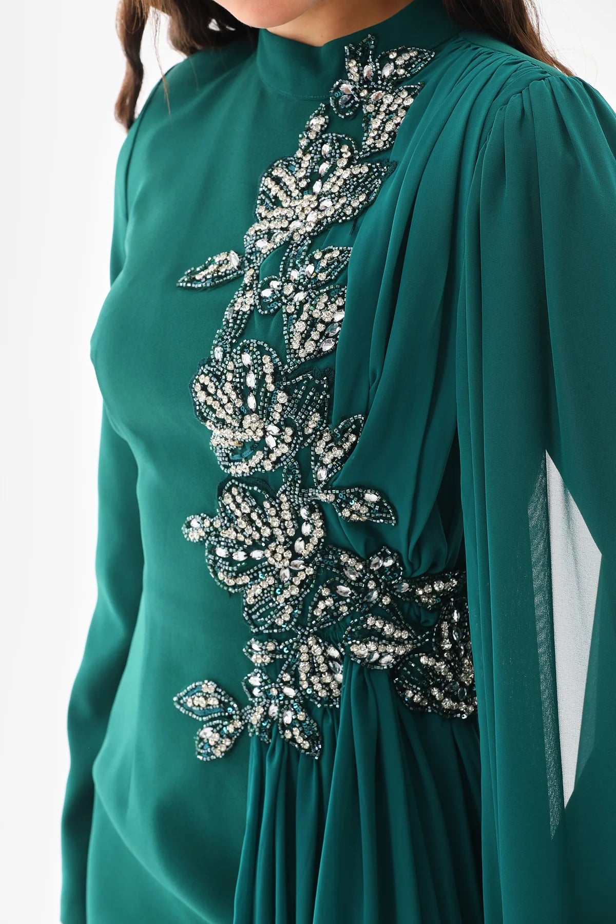 S&D Caponlly Dress Emerald