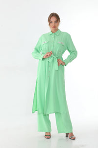My3 Rhinestone Pocket Set Mint