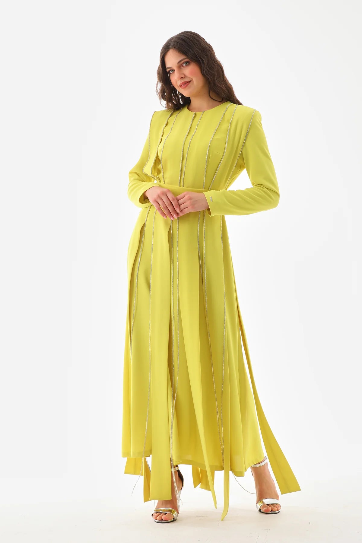 S&D Tease Dress Yellow
