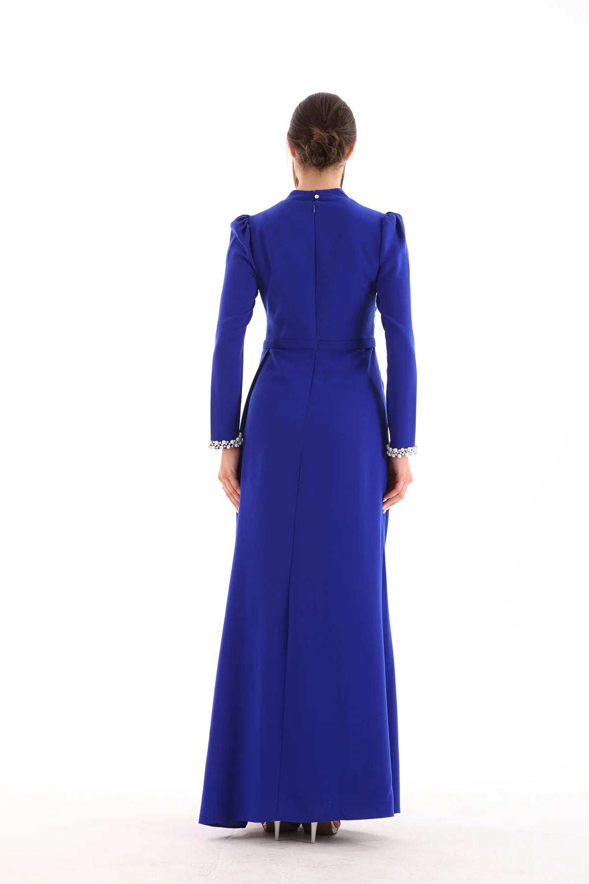 T&Y Pearl Dress Sax Blue