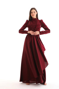 DMN Gulin Dress Burgundy