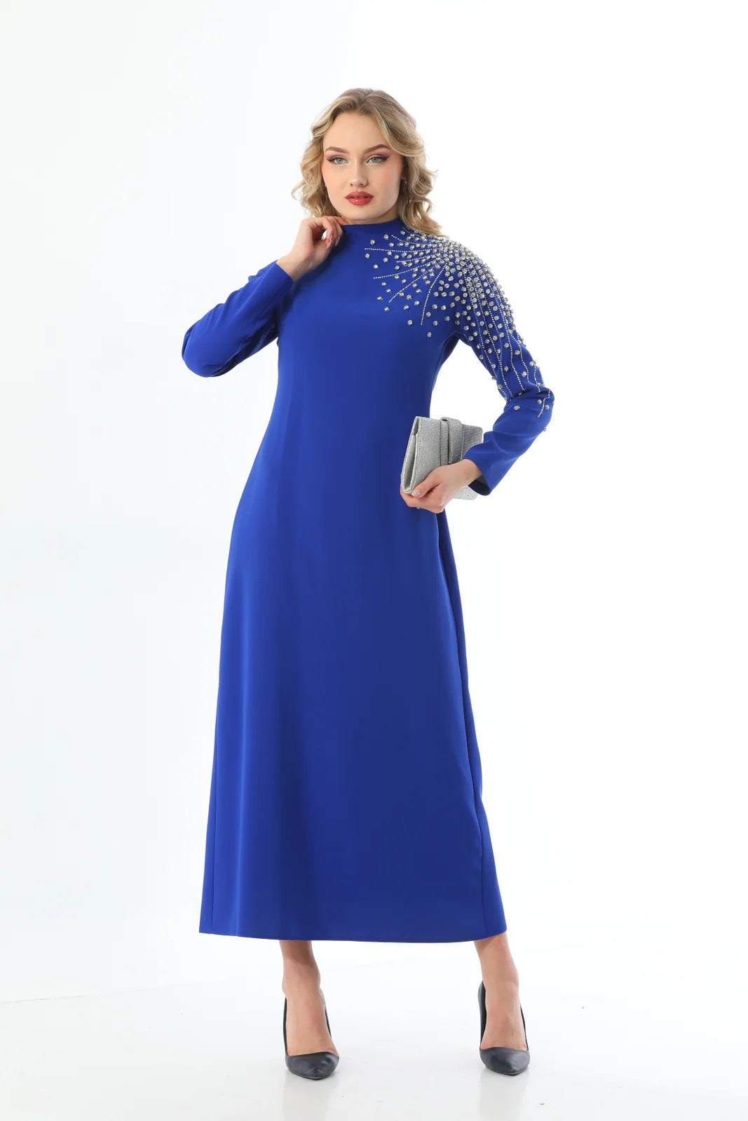 T&Y Star Dress Royal Blue