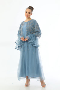 N&C Somentha Dress Baby Blue