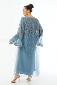 N&C Somentha Dress Baby Blue