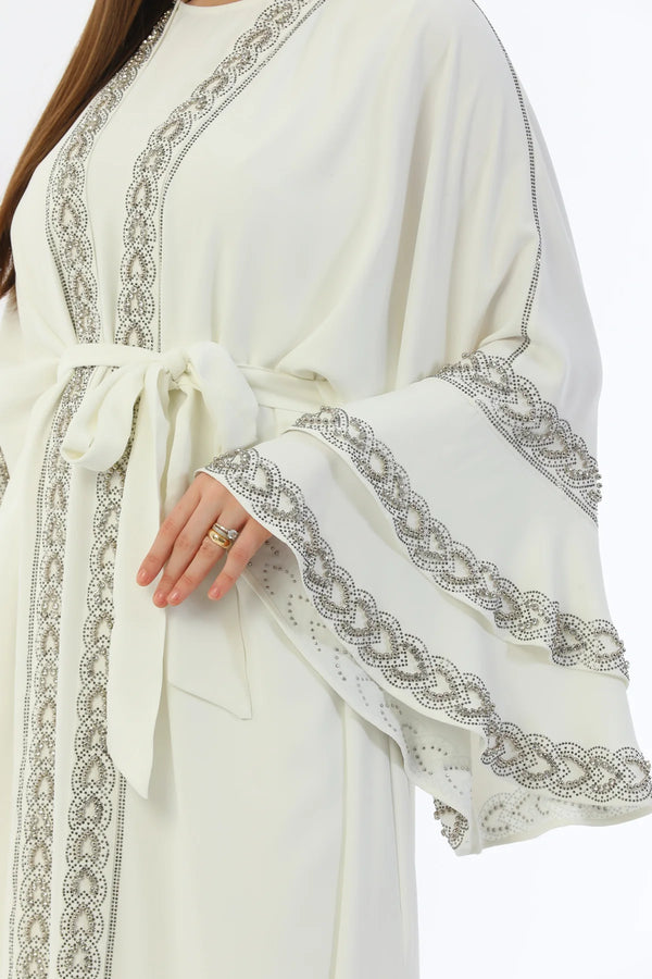 W&C Elisha Abaya Ecru
