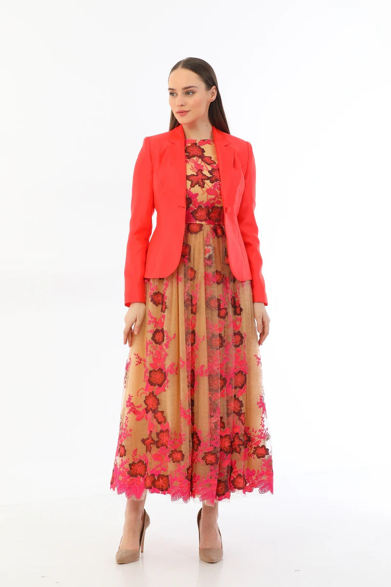 ZMS Alexa Embroidery Dress