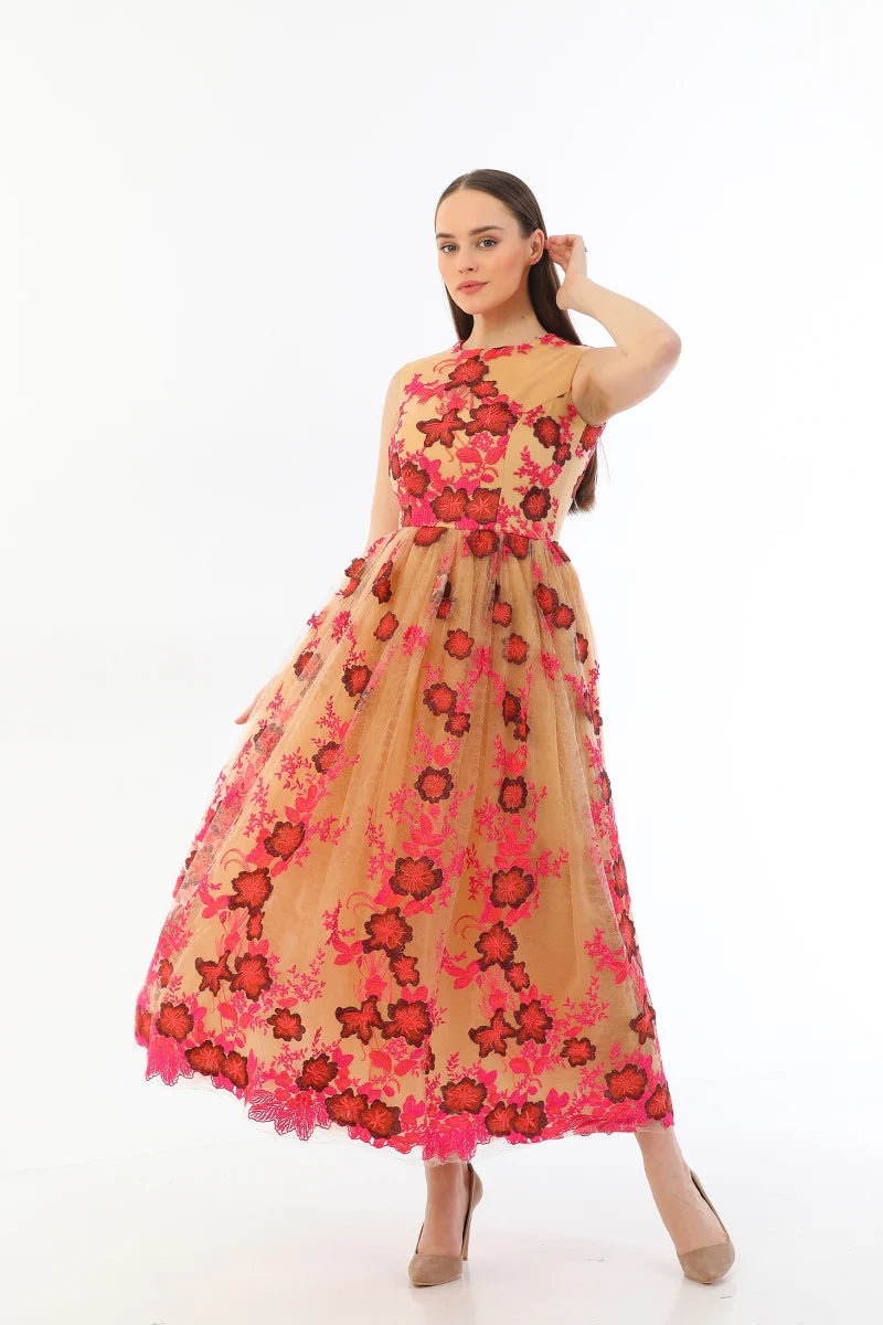ZMS Alexa Embroidery Dress