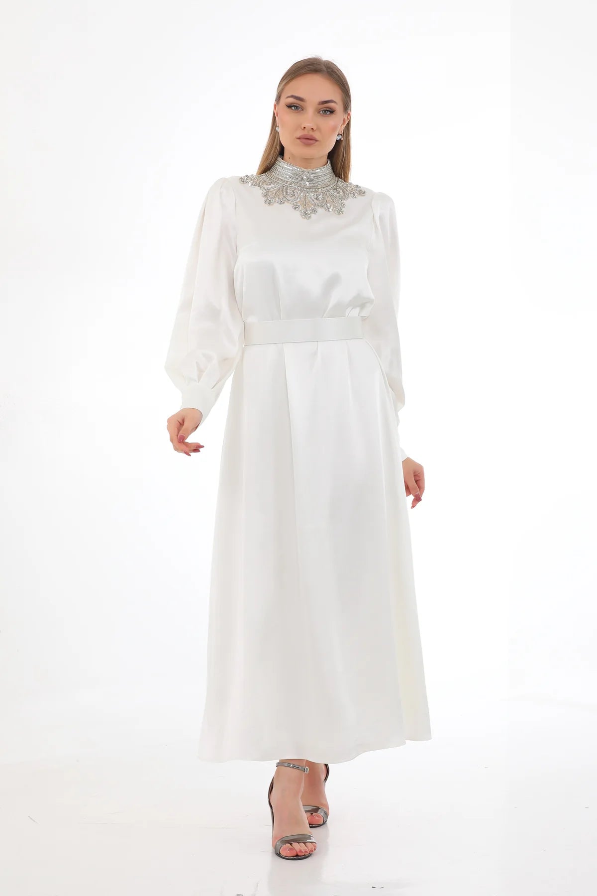 S&D Cherelle Dress Ecru