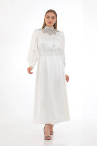 S&D Cherelle Dress Ecru