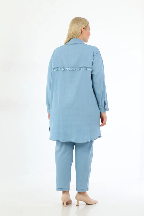 F&G 8407 Pants Blue