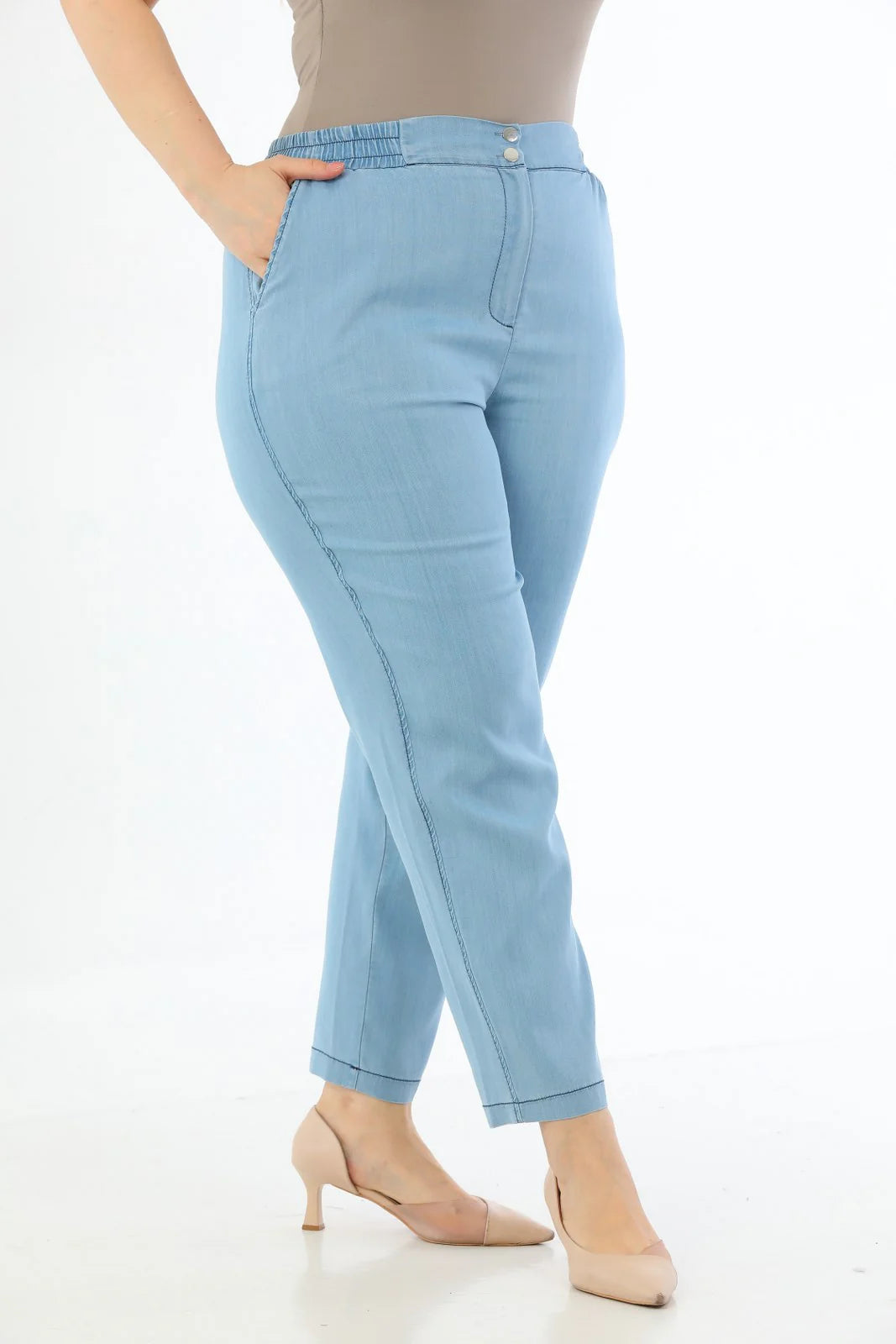 F&G 8407 Pants Blue