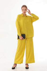N&C Abay Set Oil Green