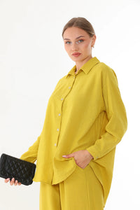 N&C Abay Set Oil Green