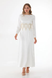 S&D Divanita Dress Ecru