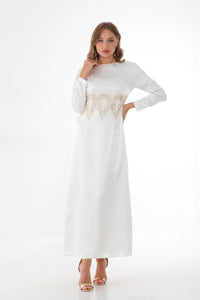S&D Divanita Dress Ecru