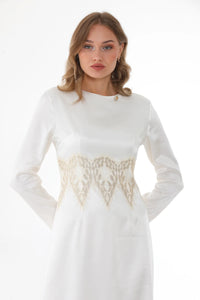 S&D Divanita Dress Ecru