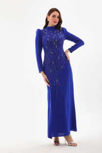 T&Y Yuki Dress Sax Blue