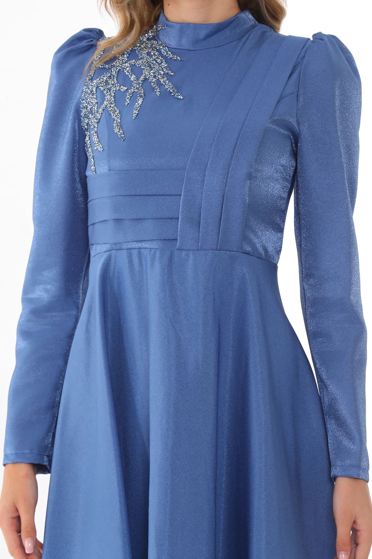 T&N Almina Dress Indigo