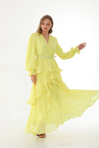 S&D Lamer Dress Yellow