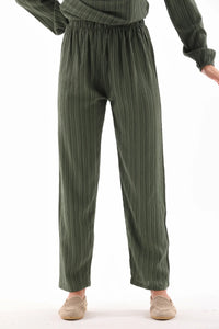 ECM Long Tunic Set Green