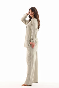 All Cotton Pocket Dtld Set Laurel