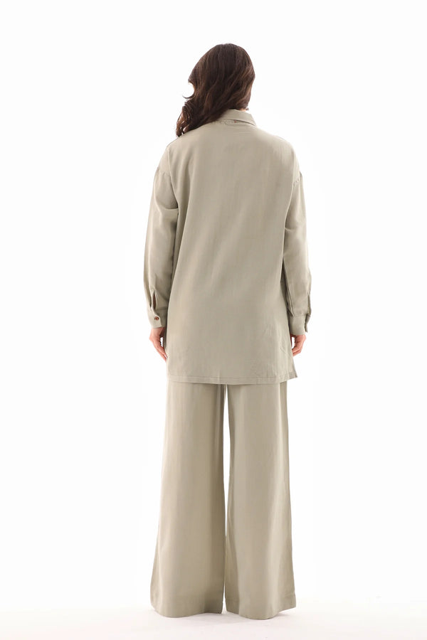 All Cotton Pocket Dtld Set Laurel