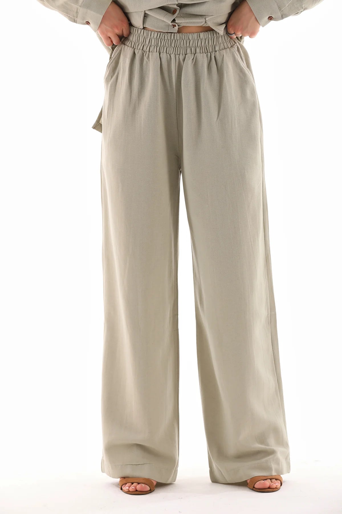 All Cotton Pocket Dtld Set Laurel