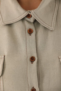 All Cotton Pocket Dtld Set Laurel
