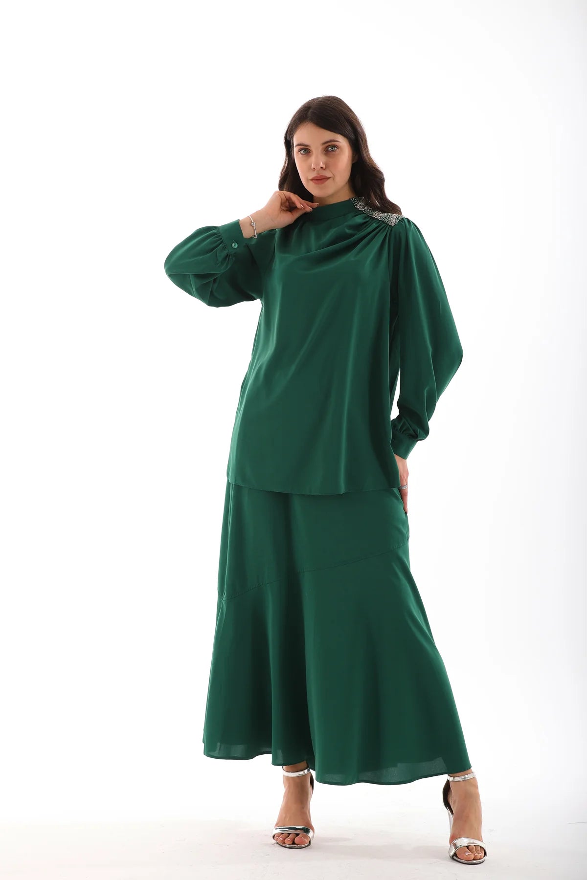 A&M Defne Set Emerald