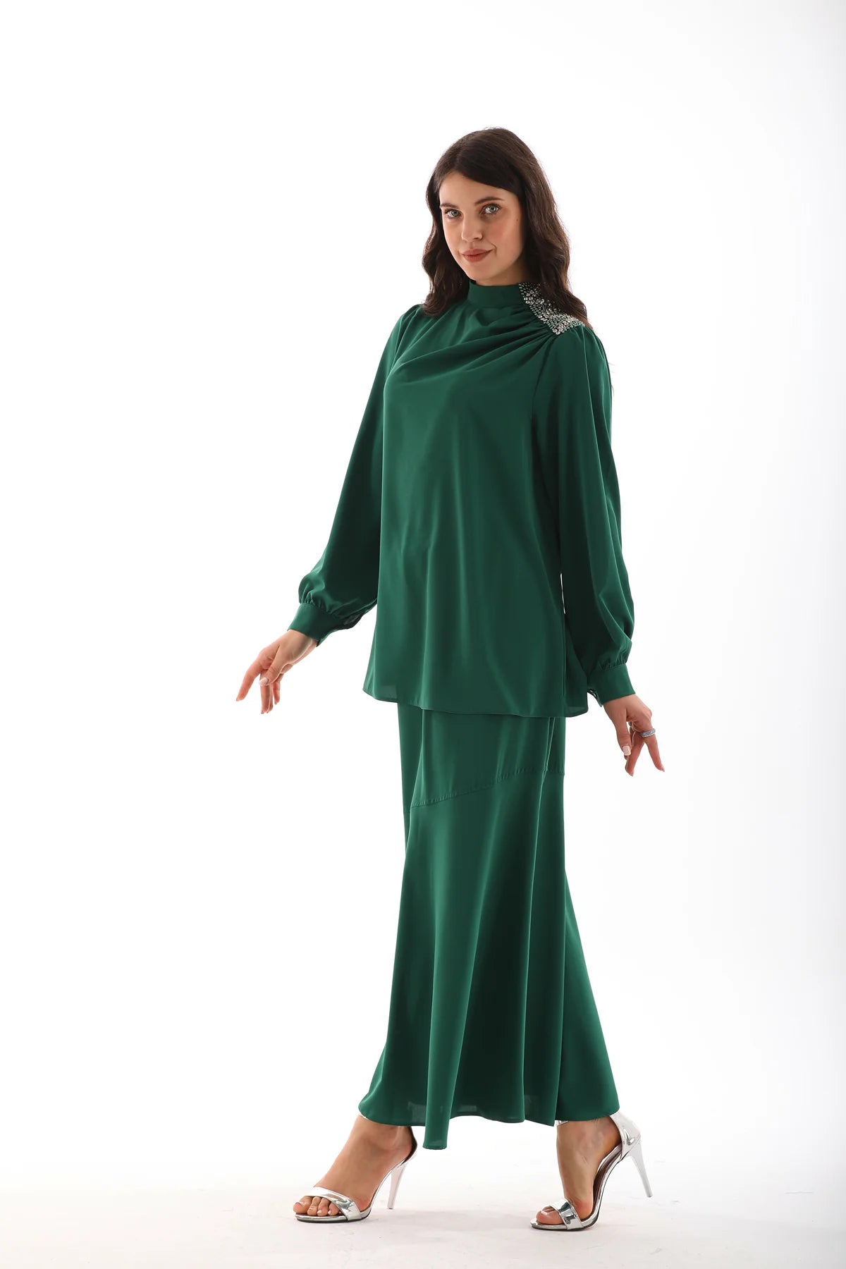 A&M Defne Set Emerald