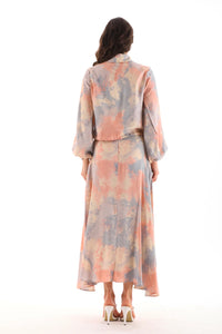 PN Colorfull Skirt Set Pink