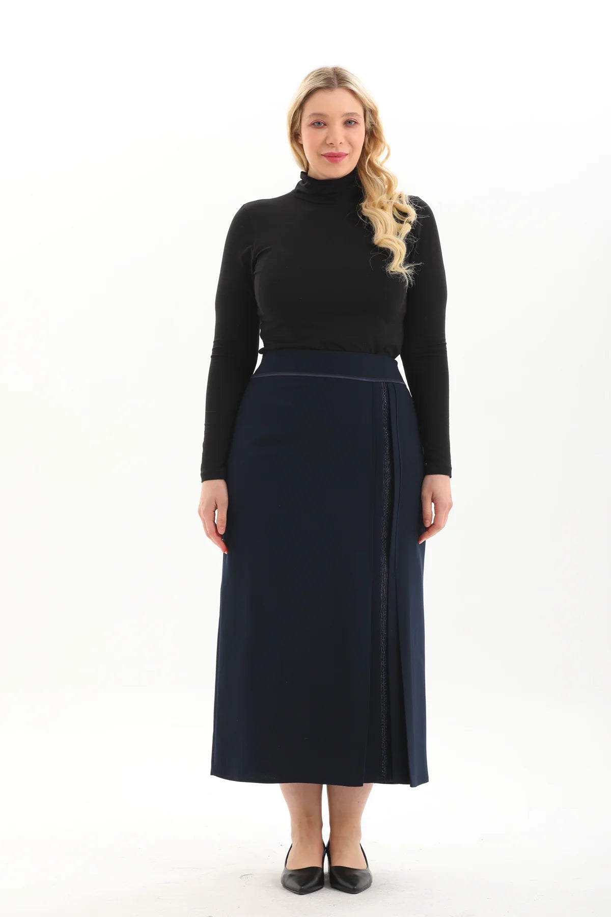 PKR Halley Skirt Navy Blue