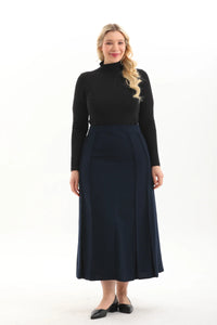PKR Marilyn Skirt Navy Blue