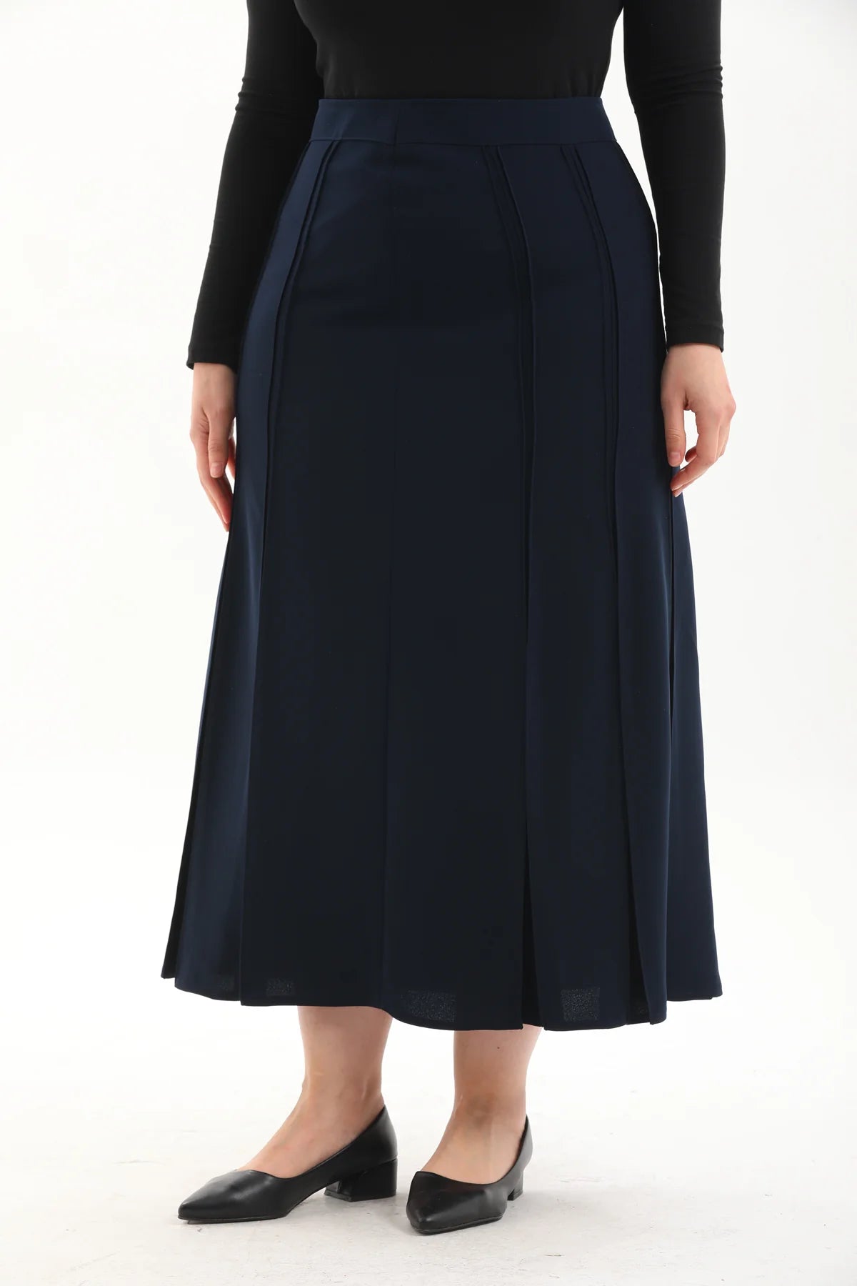 PKR Marilyn Skirt Navy Blue