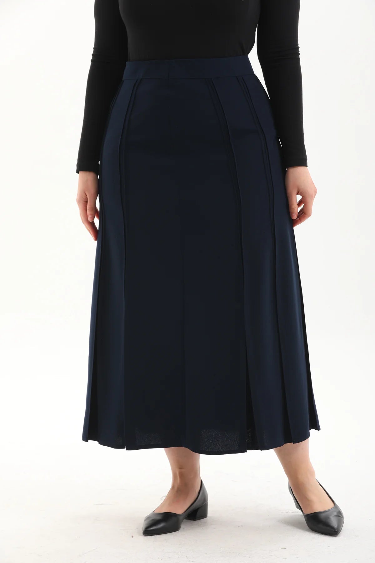 PKR Marilyn Skirt Navy Blue