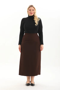 PKR Doris Skirt Brown