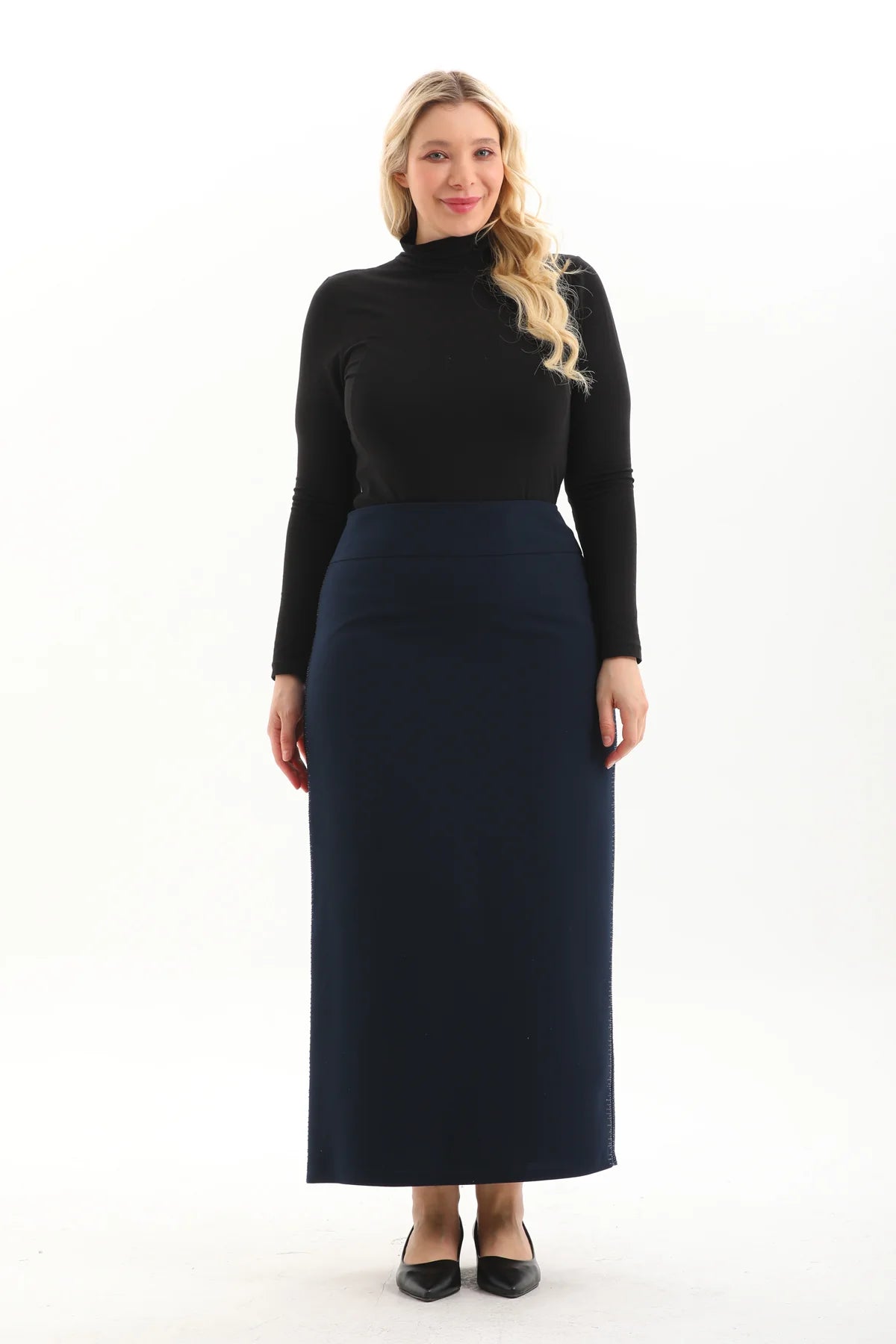 PKR Star Skirt Navy Blue