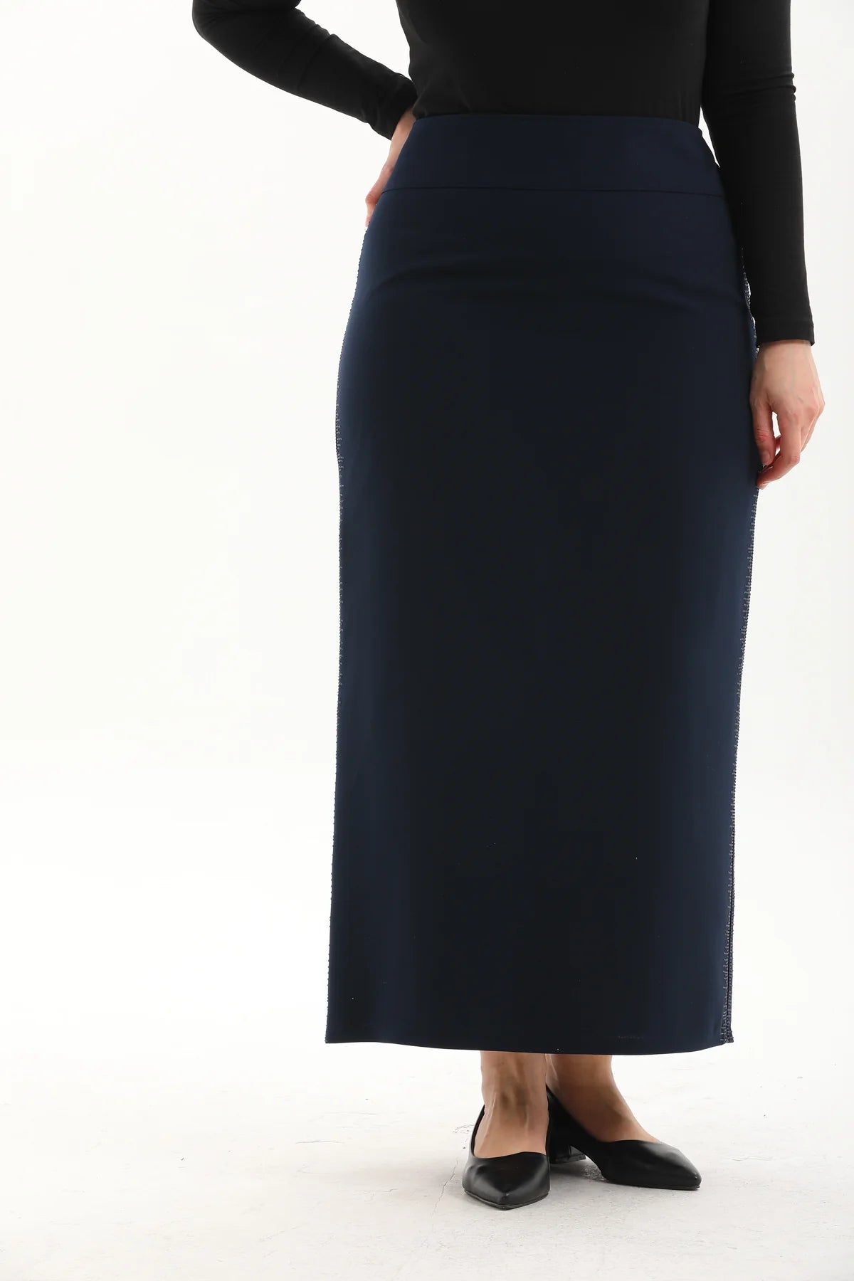PKR Star Skirt Navy Blue