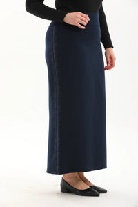 PKR Star Skirt Navy Blue